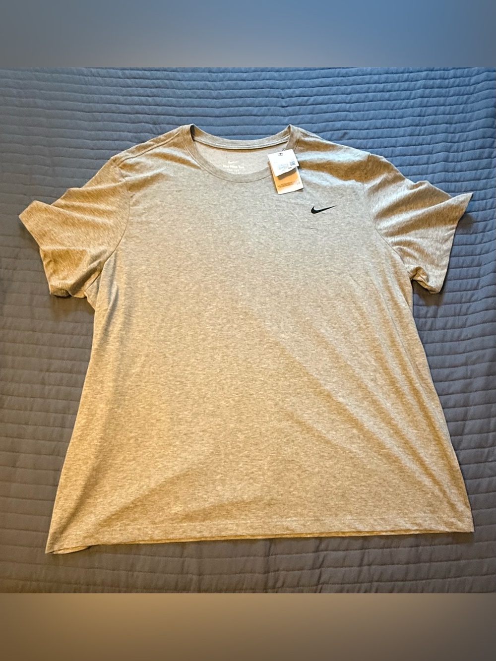 Nike The Nike Tee Dri-FIT Short Sleeve Tee Gray 3XL